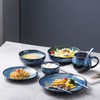 UNICASA Ceramic Pasta Bowls, Porcelain Salad Set of 4, 26