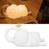 Night Light Silicon Elephant Nursery Night Lights 3 Brightness USB
