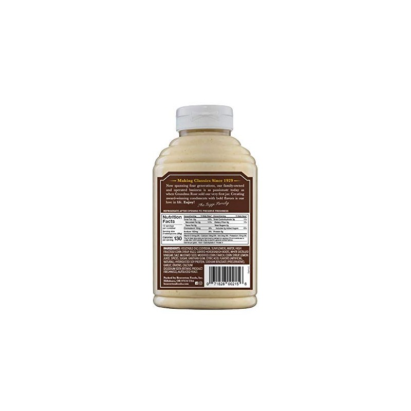 Beaver Zesty Deli Horseradish Sauce, Gluten Free, 12 Ounces (Pack