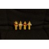 CMC 4pcs High End RCA Socket Jack Solid Brass Gold