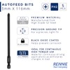 5 x Rennie Tools 116mm Long PH2 Compatible with Hilti