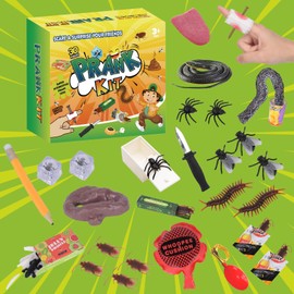 ALLROAD Prank Kit Pranks for Kids | Joke Box-Ultimate Gift Set 30 Ultimate Practical Jokes and Pranks for Kids | Prank Toys Pack Set Box for Gifts