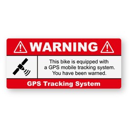 Reflective Sticker Kobo GPS Anti-Theft Sticker (For Bicycle) Retroreflective, Weather Resistant 5 Years, Dummy, GPS Bicycle