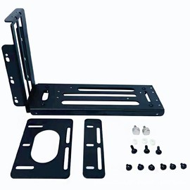 Vertical GPU Mount Bracket, 3 Slots Graphics Card Holder with Hardware, eGPU Dock, External GPU Docking Station , Black