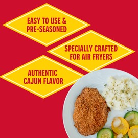 Louisiana Fish Fry Products Louisiana Fish Fry, Air Fry Variety Gift Pack - Chicken, Fish & Pork - 5 oz (Pack of 6)