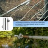 M METERXITY 4-Pack Wire Rope Cable Clamp, 3.3mm Hole 304