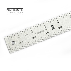 Fairgate 24" Standard Aluminum English Ruler 20-124