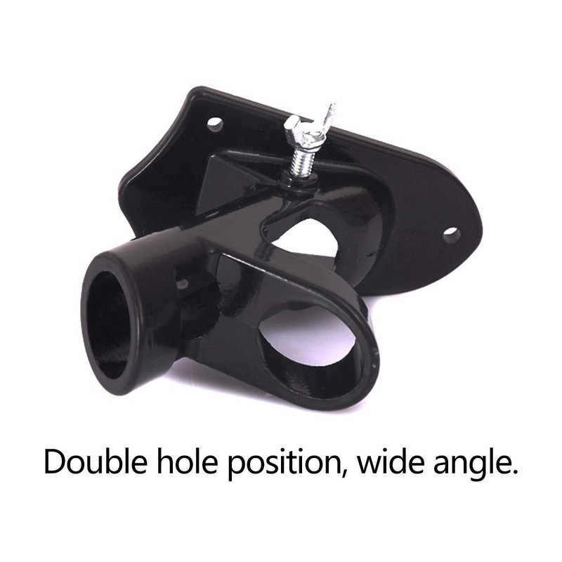 RoadLoo Flag Pole Holder, 2 Pieces Made of Aluminium Alloy