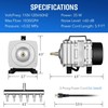 Simple Deluxe 1030 GPH Air Pump 35W 65L/min 6 Adjustable