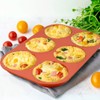 JOERSH Silicone Egg Mold Non-Stick 4 Inch Jumbo Size Muffin