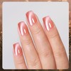Cat Eye Gel Nail Polish, 0.5 Fl Oz Coral Peach