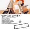 16T 17mm Gear Chain Drive Set High Performance Sprocket Chain