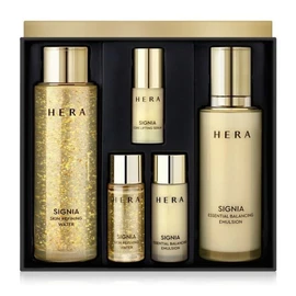 Hera Signia Water Emulsion Basic Skincare 2-piece Gift Set / 헤라 시그니아 워터 에멀젼 기초스킨케어 2종 기프트세트