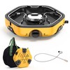 GIGART Portable Propane Camping Stove,Portable Gas Stove with 8600 BTU