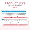 26 Pack Dry Erase Number Line Board Card 4”x12” Inch