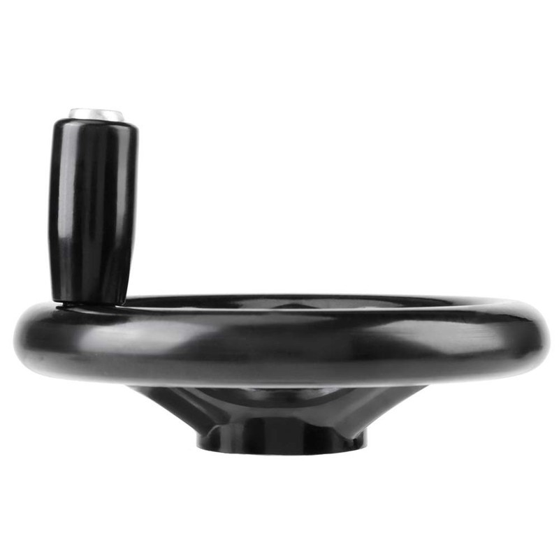 Jadeshay Hand Wheel,3 Spoke Hand Wheel Plastic Crank Revolving Handle