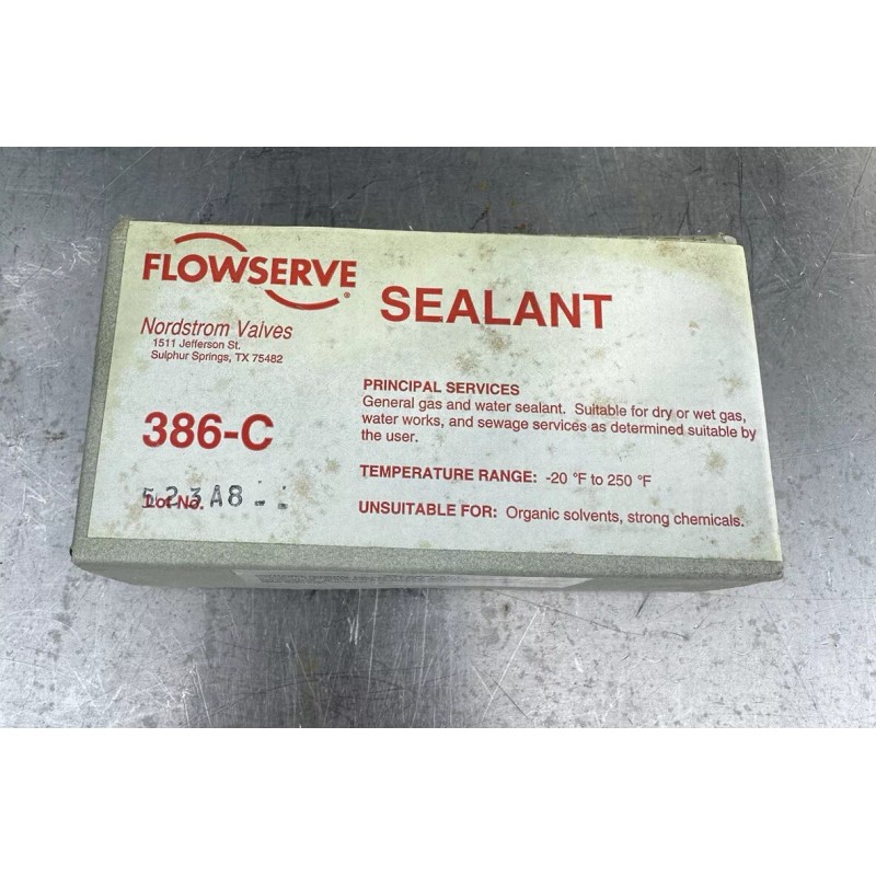Flowserve/Nordstrom valves Flowserve 386-C Sealant Unused in Box