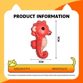 seahorse taba squishy slime squishies tabba squishies kidstoysFood-Grade Silicone Slow-Rising Rebound Squishy Fidget Toys for Stress Relief - Soft Squeeze Toys with Thick Creamy Slime Texture, Handmade Non-Toxic Sensory Toys