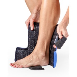 Pro Ice Ankle & Foot Ice Therapy Wrap - Ankle Ice Pack Wrap for Sprained Ankles, Plantar Fasciitis, Achilles Tendonitis, and Swelling Feet - Reusable Ice Packs for Injuries Included - PI 500