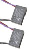 HQRP 2-Pack Ceiling Fan Capacitor CBB61 5uf+5uf+5uf 5-Wire Plus HQRP