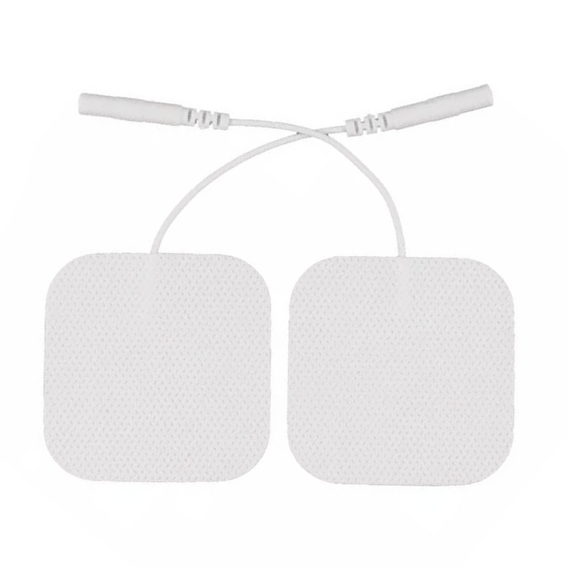 40pcs 2mm Aperture Electrode Massage Patches Self Adhesion Replacement Massager