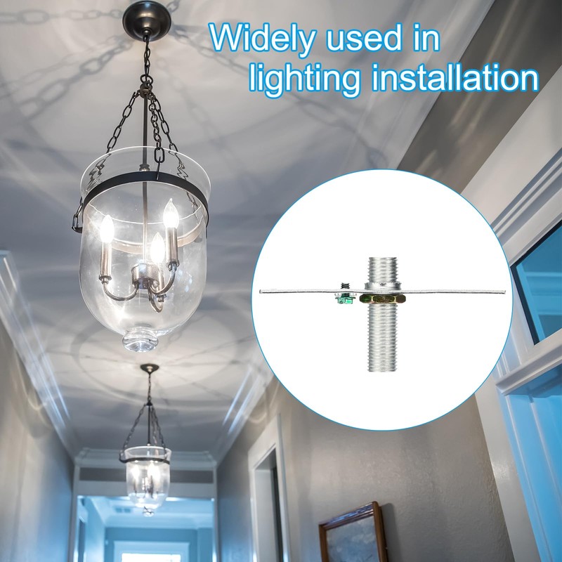 PATIKIL 4" Light Crossbar Kit, 6 Set Universal Light Fixture