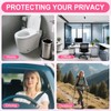 300-Pack Pink Discreet Sanitary Disposal Bags - Waterproof and Leak-Proof.Opaque