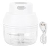 100ml USB Vegetable Cutter Mini Garlic Crusher Chopper Electric Garlic