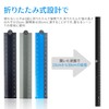 Ruler, Folding Ruler, Aluminum Ruler, 11.8 inches (30 cm), Ruler,