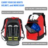 AUMTISC Ski Boot Backpack Lightweight Ski Boot Bags for Snowboarding