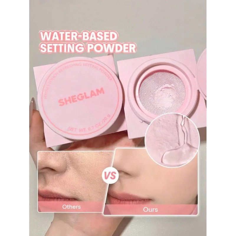 Sheglam Polvo Suelto Hidratante Fijador Hydro-touch Mate Rosa Lite