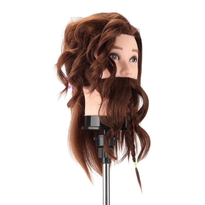 Mannequin Doll Male Men Training Head Styling + Free Clamp