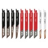 Faithfull FAISBSSET106 10 Piece Sabre Saw Assorted Blade Set With