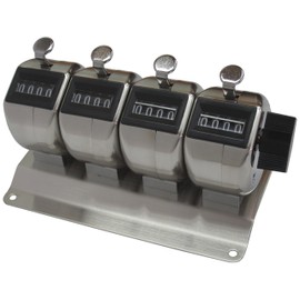 Stainless Steel 4 Row, few Replacement Charger (Counter) HM404 – 4