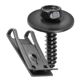 Hodoya 20 Sets M4.2 U-Nut & Hex Head Screw Kit – Universal Fender Liner & Splash Shield Fasteners – Type B Clips – OEM Replacement for GM, Chevy, Ford, Buick, Jeep, Chrysler (M4.2 Long)