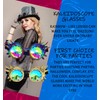 RuiJinGen Kaleidoscope Steampunk Goggles Rave Glasses Rainbow Prism Diffraction EDM