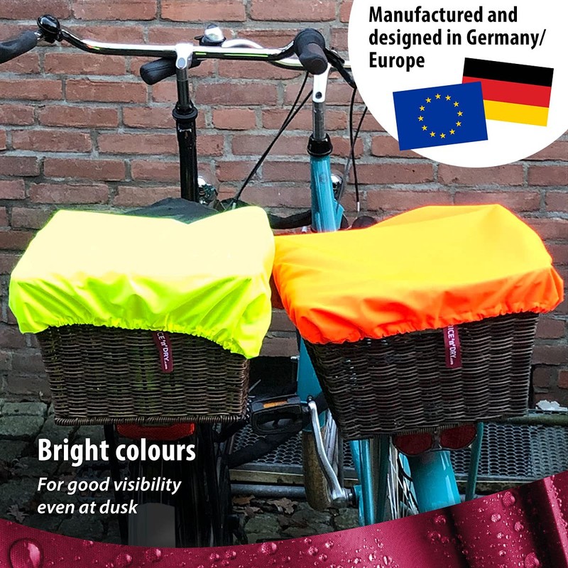 Nice 'n' Dry Rain Protective Cover Bicycle Basket