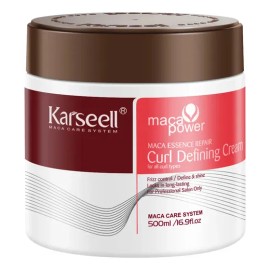 Karseell Crema Definidora Para Rizos Anti Frizz Y Reparación