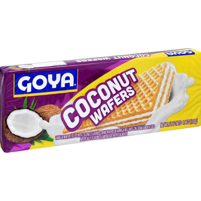 Goya Foods Coconut Wafers, 4.94 Ounce (Pack of 24)