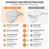 Enignic UV Face Mask Sun Protection,UPF 50+Blocks 98% of UVA/UVB