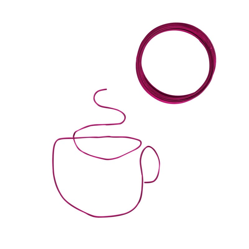 Vaessen Creative Aluminium Wire, 2 mm 5 m