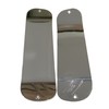 Shortbus Flashers 11'' Fishing Dodger - Dipped Mirror Chrome