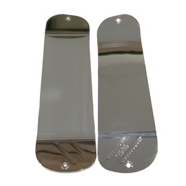 Shortbus Flashers 11'' Fishing Dodger - Dipped Mirror Chrome