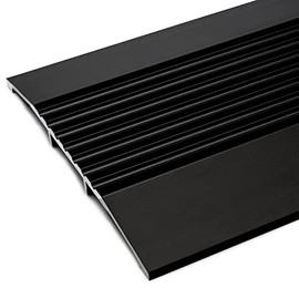 Randall 6inches Wide x 1/2inches High Black Corrugated Threshold (3 FT Long)