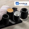 KADAX Cosmetics Tin, Ceramic Storage Tin, Cotton Wool Box with