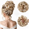 Messy Bun Scrunchie, Curly Synthetic Hair Bun Ponytail Extensions