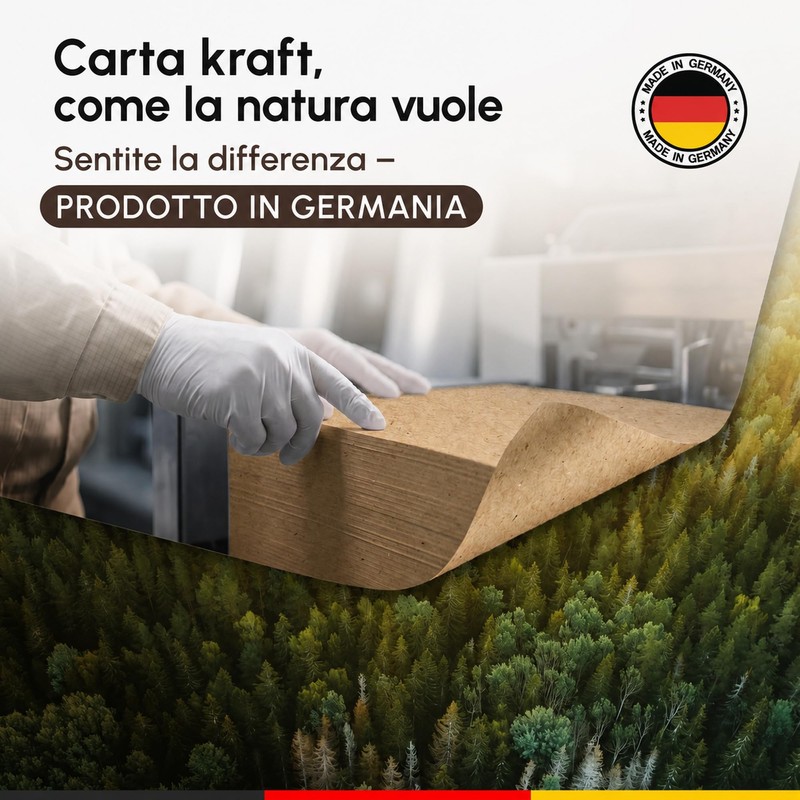 eliant. Carta Kraft A4 120 g 100 Fogli Avana per