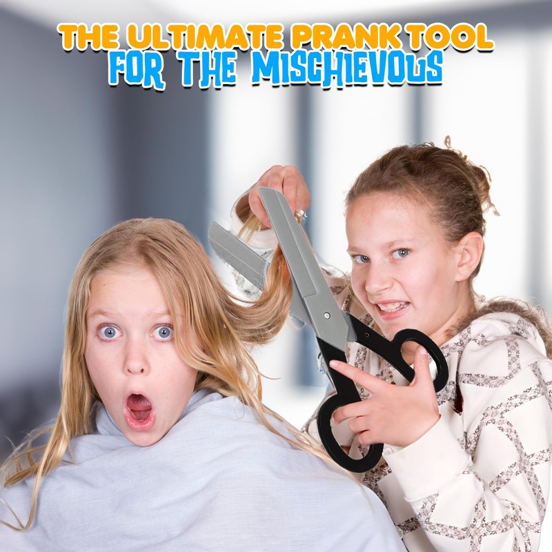 Giant Scissors | Oversized Plastic Scissors | Clown Scissor Prop