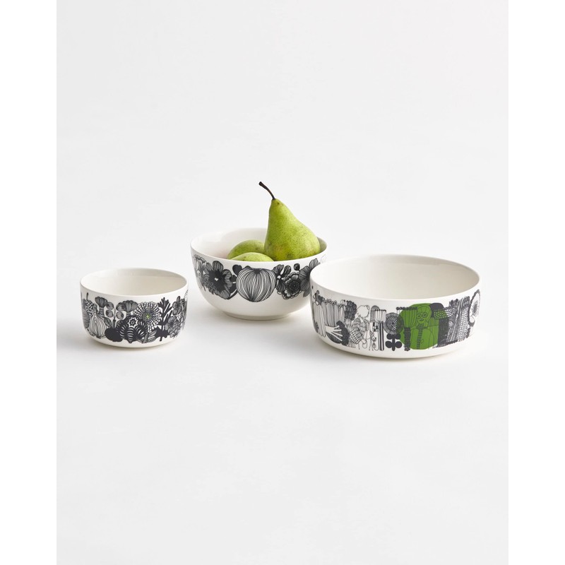 MARIMEKKO - Siirtolapuutarha Oiva Stoneware Serving Bowl