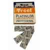 Treet Platinum Professional single edge Half razor 1000 blades+Black Metal